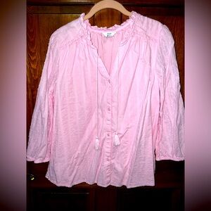Crown & Ivy Pink Top XL
